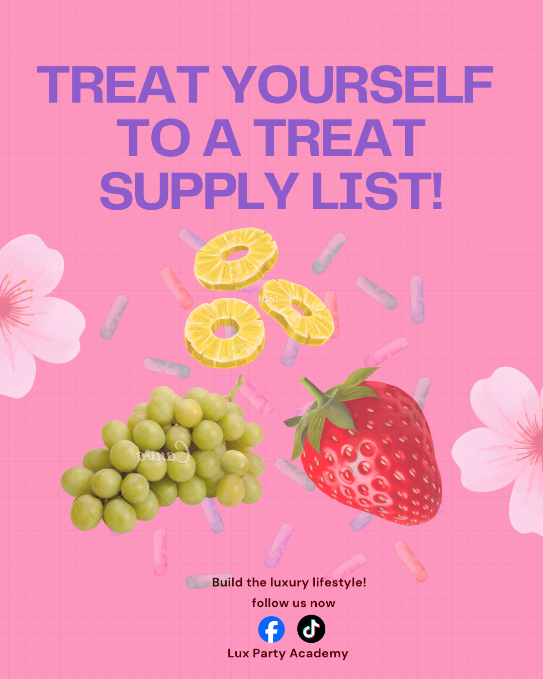 Party Favor Supply List!